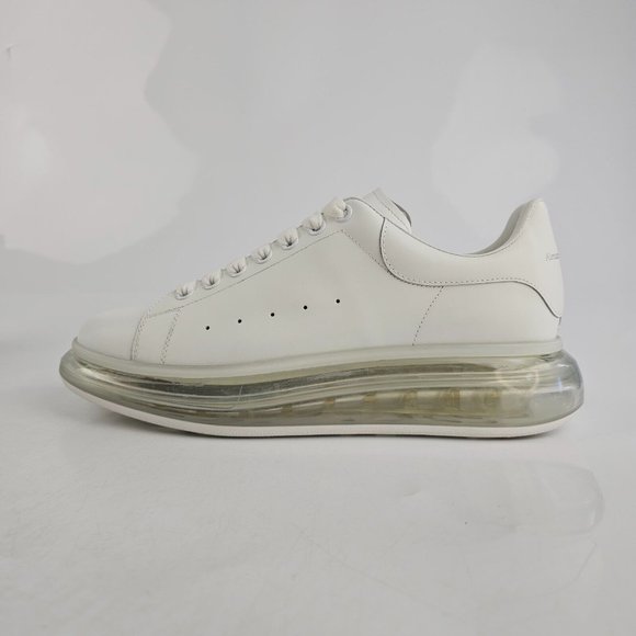 Alexander McQueen Oversized White Air Sole Men's Sneakers New - Picture 3 of 5